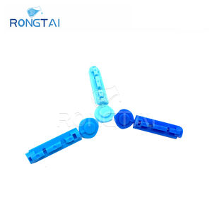 Fournisseurs de lancette de sang RONGTAI Lancette de sang en acier inoxydable Chine Lancette de sang de torsion jetable - Product Image 4