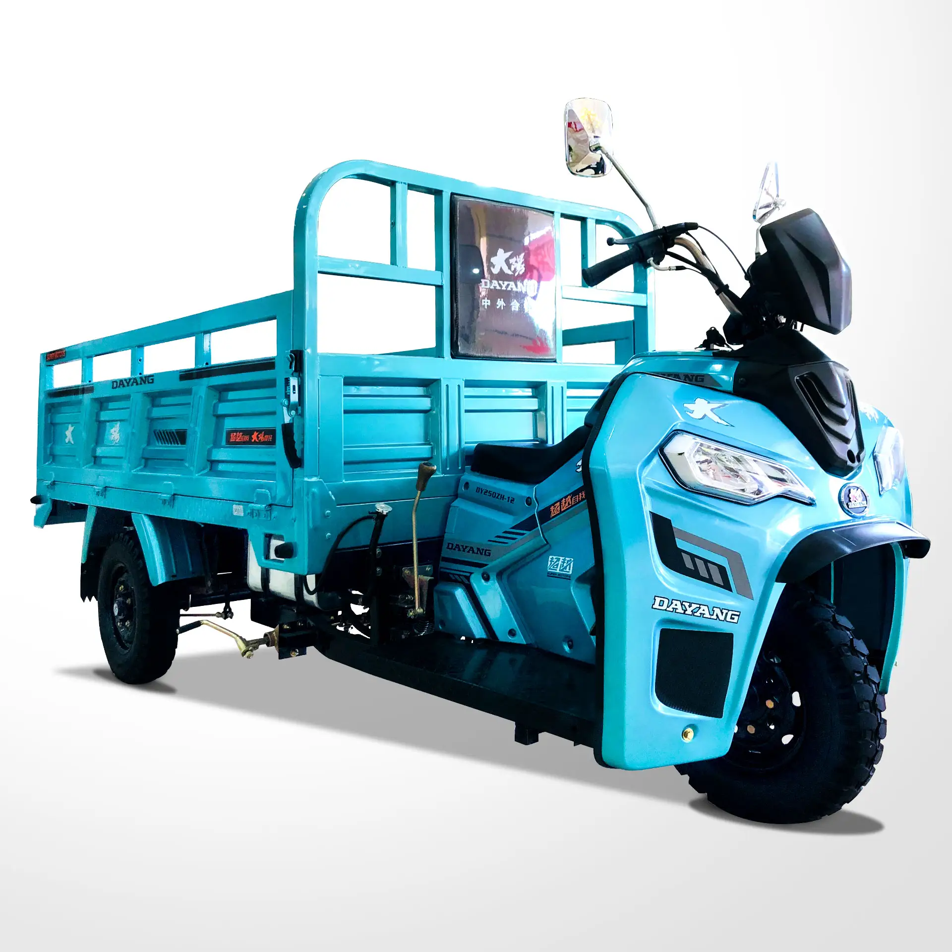 DAYANG 200cc/250cc/300cc Tricycle 3 Wheels Dumper Truck 1 Ton Carrying Cargo Motorcycle Safe Durable Automatic