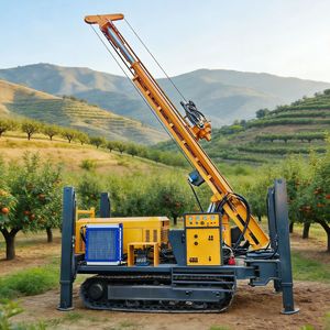 Machine de forage de puits profonds de 400 m, plateforme de forage hydraulique pour puits d'eau, pour l'irrigation <span class=keywords><strong>et</strong></span> l'exploration - Product Image 1