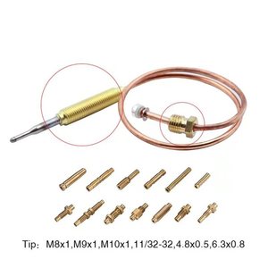 Jiali gaz <span class=keywords><strong>thermocouple</strong></span> T11 gaz pilote chauffage cuisinière pièces avec cuivre - Product Image 4