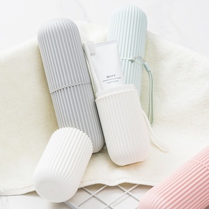 Boîte <span class=keywords><strong>de</strong></span> rangement d'accessoires <span class=keywords><strong>de</strong></span> <span class=keywords><strong>salle</strong></span> <span class=keywords><strong>de</strong></span> bain en plastique Portable grand tube <span class=keywords><strong>de</strong></span> dentifrice et ensemble <span class=keywords><strong>de</strong></span> tasses <span class=keywords><strong>de</strong></span> brosse à dents pour le stockage <span class=keywords><strong>de</strong></span> rince-bouche - Product Image 4