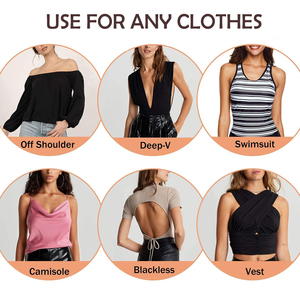 Ladymate ODM/OEM Sujetadores De Cinta Adhesiva invisibile Para Mujer invisibile reggiseno nastro adesivo <span class=keywords><strong>Push</strong></span>-<span class=keywords><strong>up</strong></span> copertura capezzolo nastro per tette - Product Image 4