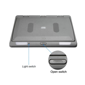 22นิ้วจอ LCD TFT เพดานรถยนต์พลิกลงติดหลังคา LED ดิจิตอลจอภาพกว้าง - Product Image 5
