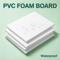 Panneau de construction en PVC blanc imperméable pour revêtement mural intérieur, plafond, cloison, matériau de construction