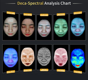 En Stock, Escáner Dérmico Clínico Estético, Prueba de Tipo de Piel Facial Completa, Máquina Analizadora Facial - Product Image 5