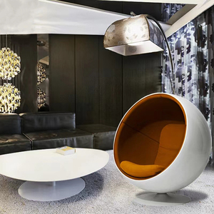 Ei-Vormige Bal Stoel Woonkamer Meubels Slaapkamer Glasvezel Leisure Bal Stoel - Product Image 2