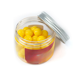 TGD Meilleur lot de 50 <span class=keywords><strong>leurres</strong></span> <span class=keywords><strong>souples</strong></span> en TPE avec perles sphériques, flottants, avec flacon, 8mm 10mm, appâts de pêche au goût de maïs <span class=keywords><strong>pour</strong></span> <span class=keywords><strong>la</strong></span> <span class=keywords><strong>truite</strong></span> et le bar - Product Image 1