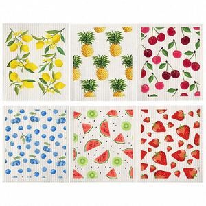 Éponge de nettoyage de cuisine en velours extensible de haute qualité, couleur personnalisable, design créatif, éponge suédoise, écologique - Product Image 4