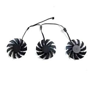 Nuevo Ventilador de GPU de 85 mm y 4 Pines PLA08215S12H T128015SU para <span class=keywords><strong>GIGABYTE</strong></span> AORUS Radeon RX <span class=keywords><strong>5700</strong></span> <span class=keywords><strong>XT</strong></span> 8G - Product Image 2