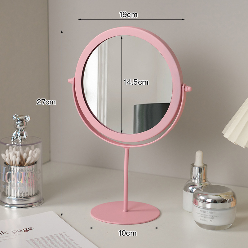 Miroir haut rose