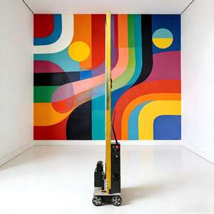 Stampante a getto d'inchiostro LC-A2 Nuova per il restauro di murales su edifici storici con testina di stampa I1600 e design pieghevole - Product Image 1