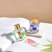 Diffuseur de parfum d'ambiance de luxe à la lavande avec bâtonnets, flacon en verre 150ml/50ml, longue durée, écologique
