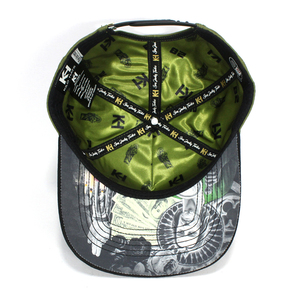 Mũ bóng chày vành cong bằng da lộn thêu 3D tùy chỉnh với ghim Chúa Giê-su bằng kim loại tùy chỉnh theo phong cách đường phố, mũ cotton da lộn dành cho nam - Product Image 3