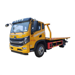 Prix d'usine Dongfeng 6 tonnes 8 tonnes Camion de remorquage et de dépannage 4x2 avec moteur Cummins à vendre - Product Image 1