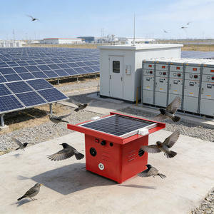 Répulsif à ultrasons pour oiseaux résistant aux conditions extérieures, pour repousser les oiseaux/pigeons/mouettes/éperviers/magpies - Product Image 1