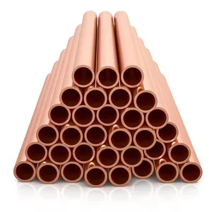 Tubos de cobre para aire acondicionado, tubos personalizados para refrigeración, C1220, C1200, fabricante de China, venta al por mayor