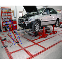 Système de réparation des collisions de carrosserie fabriqué en acier métallique durable