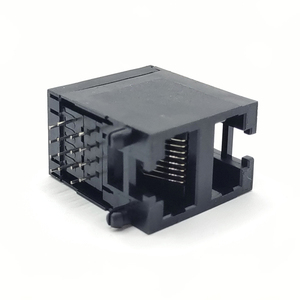 2x1 cổng đen Stack RJ45 Jack RJ45 nữ nối mạng cắm connecteur Ethernet RJ45 nối ổ cắm - Product Image 6