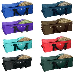 Échantillon gratuit, vente en gros, filet à foin lent pour chevaux, chèvres, sacs à foin pour le stockage, sac suspendu, stalles, fournitures d'alimentation pour le bétail - Product Image 4