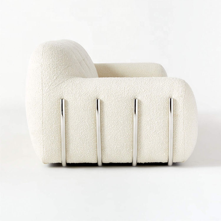 Modern indoor furniture popular customize hotel home flannel couch lving room sofa