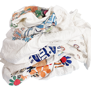 قطع قماش قطنية بيضاء مطبوعة، حل صديق للبيئة واقتصادي، مثالية للتنظيف الأولي والأعمال الشاقة - Product Image 3