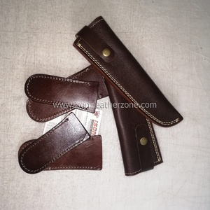 Funda de cuchillo de chef duradera personalizada ISONZ serie Santakou con soporte OEM/ODM funda de cuchillo de cuero personalizada - Product Image 1