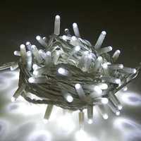 IP67 Robuste Weiße Gummi-Lichterkette 20M 200 LEDs Warmweiß CRI 90 CE-Zertifiziert Hochzeit Outdoor Garten Dekoration
