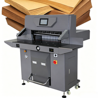 Guillotina Hidráulica para Papel de 720 mm, Máquina Automática Programable por CNC para Impresión Comercial, Recorte de Libros y Producción