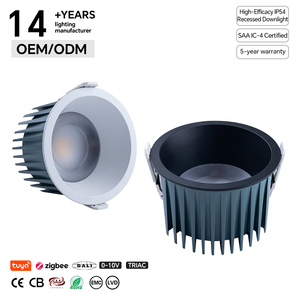 Tuya ไฟ<span class=keywords><strong>ดาวน์</strong></span><span class=keywords><strong>ไล</strong></span><span class=keywords><strong>ท์</strong></span> <span class=keywords><strong>LED</strong></span> 140lm/w, ไฟ<span class=keywords><strong>ดาวน์</strong></span><span class=keywords><strong>ไล</strong></span><span class=keywords><strong>ท์</strong></span> <span class=keywords><strong>LED</strong></span> สีขาวแบบทันสมัย10W ถึง45W SAA ไฟส่องลงด้านล่าง<span class=keywords><strong>4</strong></span><span class=keywords><strong>นิ้ว</strong></span> - Product Image 1