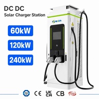 Station de recharge solaire DC-DC pour véhicules électriques 160KW 240KW 320KW 480KW – Chargeur EV commercial hors réseau DC