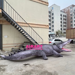 Modèle de <span class=keywords><strong>crocodile</strong></span> <span class=keywords><strong>gonflable</strong></span> géant / Animal alligator <span class=keywords><strong>gonflable</strong></span> pour la décoration d'événements en plein air - Product Image 5