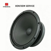HYANKA SMD-65 Speaker Mobil 6.5 Inch Mid Range dengan Horn 120W 4 Ohm untuk Upgrade Audio