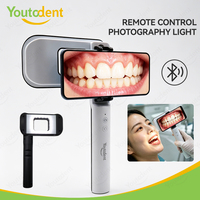 Kit de photographie dentaire électrique Bluetooth neuf d'usine avec double éclairage pour téléphone portable, idéal pour la photographie de tatouages, bijoux et macro, équipement de clinique