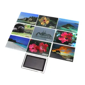 Ímãs fotográficos personalizados para decoração de presente de lembrança das Seychelles, ímã de geladeira para geladeira