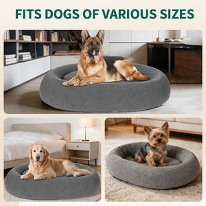 Benutzer definierte umwelt freundliche Haustier Hund Katze Ortho pä dische Memory Foam Betten Matte Hund Schlaf bett Wasserdichte abnehmbare Abdeckung - Product Image 5