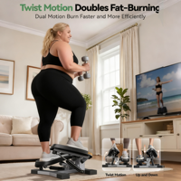 Steppeur aérobic multifonctionnel, équipement de gym portable, mini-steppeur pour la maison, mini-steppeur de fitness, steppeur aérobic