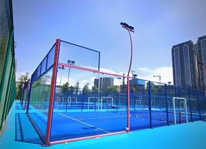 Pista <span class=keywords><strong>de</strong></span> Pádel Panorámica con Estructura Resistente al Viento, Pista <span class=keywords><strong>de</strong></span> Pádel Pública - Product Image 2