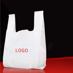 Eco-friendly Recycled Materials PE Transparent T-shirt <b>Plastic</b> Bags for Supermarket Carryout Shopping & Exhibition Use <b>Roll</b> - Product Image 4