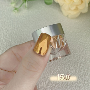 ผงกระจกออโรร่า 24 สี สำหรับตกแต่งเล็บ ให้เอฟเฟกต์แว่นกันแดด โครมเมียม - Product Image 5