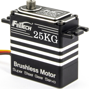 Feetech Servo FT825BL 25Kg 180 grados engranaje de acero Servomotor Digital para coches todoterreno <span class=keywords><strong>Rc</strong></span>/cámara Fpv/juguetes coches y camiones - Product Image 2