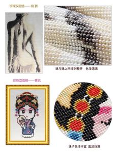 Nuevo Producto 2025, Kit de Bordado de Flores con Cuentas de Perlas Hechas a Mano, Técnica de Bricolaje en Algodón para Principiantes - Product Image 4