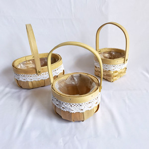 Wholesale Hand-woven <b>Flower</b> <b>Basket</b> Household Goods Fresh Natural Garden Rattan Storage Decoration - Product Image 6