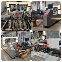 Máquina Plegadora y Encoladora Automática de Alta Velocidad Oray con Corrección de Doble Desviación, 850/1050/1250/1450 mm, Marco de Corte Láser de 20 mm