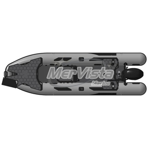 Nouveau produit 2025, bateau pneumatique de 4 m, kayak en caoutchouc avec plancher gonflable pour la pêche, kayak en caoutchouc gonflable pour 3 personnes - Product Image 5