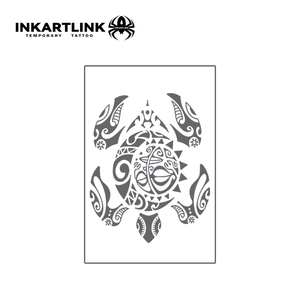 Tatouages tribaux de <span class=keywords><strong>tortue</strong></span> en gros, <span class=keywords><strong>tatouage</strong></span> longue durée, 15 jours, imperméable, jus de fruits naturel, autocollant de <span class=keywords><strong>tatouage</strong></span> corporel, approvisionnement en vrac - Product Image 4