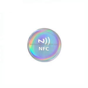 Vòng RFID thẻ thông minh chống kim loại điện thoại <span class=keywords><strong>Sticker</strong></span> <span class=keywords><strong>NFC</strong></span> phương tiện truyền thông xã hội tag biểu tượng tùy chỉnh <span class=keywords><strong>NFC</strong></span> Thẻ Epoxy - Product Image 3