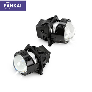FANKAI Lente LED M9 de 3 Pulgadas, Doble Haz, 65W, Actualización de Faros Delanteros para Automóvil, Alta Potencia, Universal, para Reequipamiento - Product Image 1