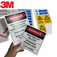 Autocollant de marquage personnalisé 3M Scotchcal 5018, certifié UL969 pour l'extérieur, compatible avec l'impression numérique, résistant à la chaleur