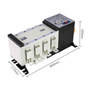 สวิตช์โอนถ่ายอัตโนมัติ Golgon 4P 160A สามเฟส สี่สาย ATS380V ระดับ PC แบบแยกพลังงานคู่ - Product Image 5