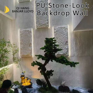 แผ่นผนังโพลียูรีเทนหินเทียมสำหรับภายนอกอาคาร น้ำหนักเบา เป็นมิตรกับสิ่งแวดล้อม กันน้ำ และทนไฟ - Product Image 5